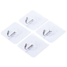 Strong Adhesive Wall Hook Transparent Removable Hanger Hooks for Bathroom Kitchen 669 2024 - buy cheap