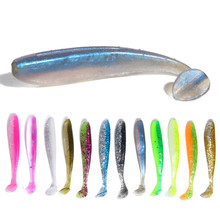 5pcs/lot 70mm 1.8g Wobblers Fishing Lures Easy Shiner Silicone Bait Soft Lures Jig Swimbait  Double Colors Soft Bait 2024 - buy cheap
