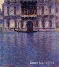 Pintura al óleo de paisajes Palazzo Contarini 2 de Claude Monet, arte de alta calidad hecho a mano 2024 - compra barato