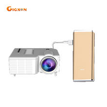 Gigxon высокое качество G28A мини мультимедийный светодиодный проектор для домашнего кинотеатра DVD AV SD USB HDMI 2024 - купить недорого