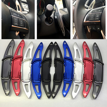 TTCR-II Aluminium steering wheel DSG paddle shifters for Mazda 3 6 CX-3 CX-5 BM GJ Mazda3 Mazda6 CX5 Paddle Gearbox Accessories 2024 - buy cheap