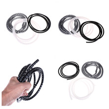 8mm 1M Line Organizer Pipe Protection Spiral Wrap Winding Cable Wire Protector Cover Tube 2024 - buy cheap