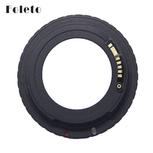 Foleto AF Camera M42 E  Black  AF Confirm Mount Adapter For M42 Lens to For Canon EOS EF Camera EOS 5D / EOS 5D Mark II / EOS 7D 2024 - buy cheap
