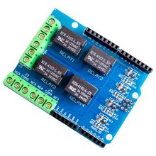 4 channel 5v relay shield module, Four channel relay control board relay expansion board for  UNO R3 mega 2560 2024 - buy cheap