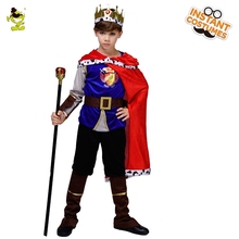 Детский костюм Королевского принца для мальчиков, карнавальный костюм для костюмированной вечеринки, костюмы благородного принца, костюмы на Хэллоуин 2024 - купить недорого