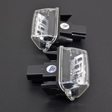 Luces LED personalizadas para matrícula de coche, accesorio para Toyota Yaris 2012-2014 / Camry 2013-2014 / Auris 2009-2010, 2 uds. 2024 - compra barato