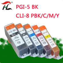 5pcs Compatible Ink Cartridges PGI-5 CLI-8 PGI5 CLI8 for Canon PIXMA iP4200 iP4300 iP4500 MP500 iP5200 MP530 MP600 MP610 MP800 2024 - buy cheap