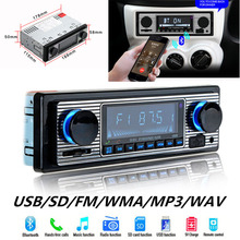 Car USB FM retro radio classic auto radio player Bluetooth Stereo Vehicle avtagnitola retro car radio bluetooth MP3 Player 2024 - buy cheap