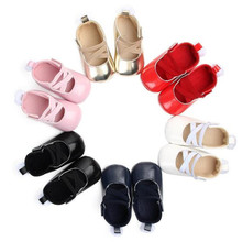 New Spring Autumn Baby Shoes Soft Sole Newborn PU First Walkers Antislip Infants Girl Princess Shoes 2024 - buy cheap