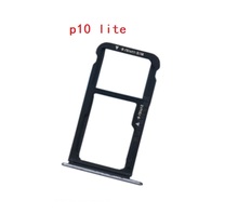 5pcs/lot SIM tray Sim Card Reader Holder Slot Connector SIM Holder Slot Adapter For Huawei P10 Lite 5.2 inch 2024 - buy cheap