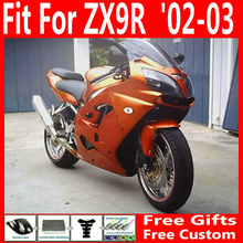 Kit de carenado de plástico para carrocería, para Kawasaki Ninja ZX9R 02 03, juego de carenados naranja ZX9R 2002 2003 VB41 2024 - compra barato