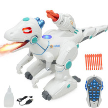 Simulação animal modelo elétrico dinossauro brinquedo multi-função recarregável spray de controle remoto dinossauro quebra-cabeça das crianças 2024 - compre barato