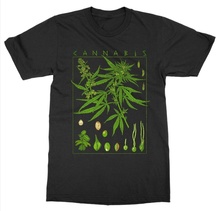 Kuakuayu HJN-Camiseta de manga corta con estampado de plantas, camiseta de verano con estampado de flores y flores 2024 - compra barato