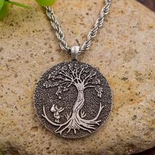 SanLan 1pcs Newton's Apple Tree necklace Jewelry Newton Gift Physics Gift Science Jewelry Gravity Gift Science 2024 - buy cheap