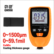 RZ Thickness Gauges Paint Coating Thickness Gauge Digital Car Thickness Gauges Tester With Backlight Film Thickness Gauge 2024 - buy cheap