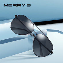 MERRY'S Men Classic Pilot Sunglasses Aviation Frame HD Polarized Sun glasses For Men/Women Driving UV400 Protection S'8138 2024 - buy cheap