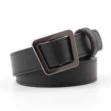 2020 Luxury Belt Women's Men's Belt Pin Buckle Genuine Leather Strap For Jeans High Quality Comfortable PU Belt 2024 - buy cheap