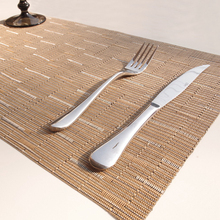 Tapete de mesa minimalista para jantar de 4 dentes, toalha de mesa à prova d'água, antiderrapante, decoração da casa, 45x30cm 2024 - compre barato