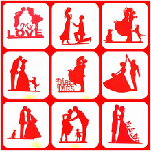 Cake Topper Wedding Red Party Supplies Bride And Groom Cake Topper Weeding Decoration For Weddings Mr Mrs Wedding Cake Topper 2024 - buy cheap