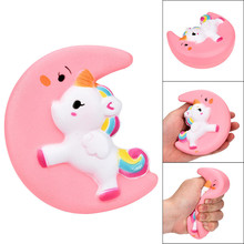 Squishy Toy Cute Moon Unicorn Scented Cream Slow Rising Squeeze Toy Fun Anti Stress Decompression Toys Oyuncak #W046 2024 - buy cheap
