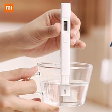Высокое качество оригинальный бренд Xiaomi Mi Цзя TDS метр тестер портативный детектор воды высокой чистоты для тестирования качества товара, EC TDS-3 тестер 2024 - купить недорого