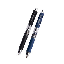 Caneta de cristal criativa com tinta azul e preta de 0.7mm, caneta de gel de papelaria, caneta stylus para escola e escritório, fornecedores escolares 2024 - compre barato