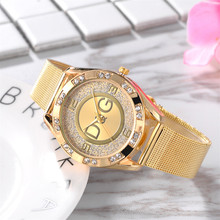 Fashion Crystal Women Watches Rhinestone Stainless Steel Analog Quartz Wrist Watch Bracelet Luxury Relogio Feminino Saat 2024 - buy cheap