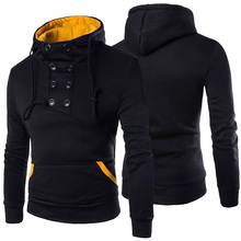 Autumn New Men Hoodies Sweatshirts Casual Solid Long Sleeve Hoodie Men Slim Fit Pullovers Sweatshirt Plus Size Hoody Streetwear 2024 - buy cheap