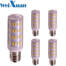 5PCS E14 LED Corn Lamp 3W 12V Light Bulb 63 leds SMD 4014 300 Lumens Candle Light White Warm White Home Chandelier Lighting 2024 - buy cheap