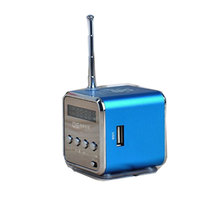 1pc TD-V26 Portable Mini Digital Speaker support TF card and U disk with FM music player Portable audio player YXTDV2601 2024 - купить недорого