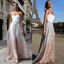 new arrival 2019 bohemian off shoulder mesh robe sexy polka dot glitter sequin dress for wedding party maxi dresses for women 2024 - buy cheap