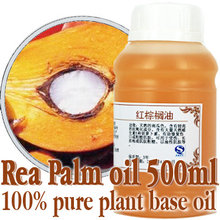 Free shopping100% pure plant base oil Essential oils skin care Red palm oil 500ml Massage Oil Moisturizing Vitamins 2024 - buy cheap