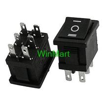 10 Pcs DPDT ON-OFF-ON 3 Position Snap In Boat Rocker Switch 6A/250V 10A/125V AC 2024 - buy cheap