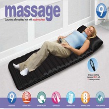 Foldable Massage Mattress Sleeping Beauty Spa Heating Vibrating Head Neck Leg Massager Bed Cushion Massage Therapy Mat 2024 - buy cheap