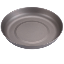 TOAKS-platos domésticos ultraligeros para exteriores, vajilla para acampar, placa de titanio D190mm, plato de Picnic 2024 - compra barato