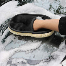 Car Styling Wool Soft Car Washing Gloves Cleaning Brush Motorcycle Washer Care Products Care Cleaning Tool Car Styling #2 2024 - buy cheap