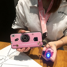 Милый свет Камера на чехол для телефона для samsung S6 край мягкий чехол для телефона с принтом для samsung S6 2024 - купить недорого