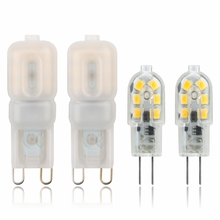 2pcs/lot LED Bulb 3W 5W G4 G9 Light Bulb AC 220V DC 12V LED Lamp SMD2835 Spotlight Chandelier Lighting Replace Halogen Lamps 2024 - buy cheap