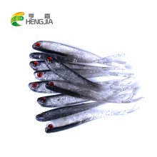 HENGJIA 10PCS soft fishing lures rubber plastic fish baits artificial wobblers pesca fishing tackles 2024 - купить недорого