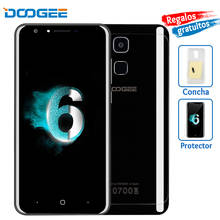 Doogee Y6 Piano Black 4G Mobile Phone 5.5 Inch HD MTK6750 Octa Core Android 6.0 4GB RAM 64GB ROM 13MP Fingerprint ID Smartphone 2024 - buy cheap
