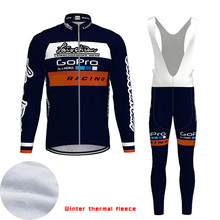 SPTGRVO-Conjunto de Ropa de Ciclismo LairschDan para hombre y mujer, traje polar térmico de manga larga, Kit de Ropa de Ciclismo de montaña, invierno, 2021 2024 - compra barato