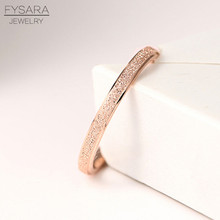 Design simples 2mm/4mm casal fniger anel cauda titânio aço rosa ouro-cor charme jóias feminino presente anel comum eua Size4-9 2024 - compre barato