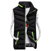 A1283 2020 new Autumn and winter men sleeveless overcoat and heavy cotton vest manufacturers direct sales cheap wholesale 2024 - buy cheap