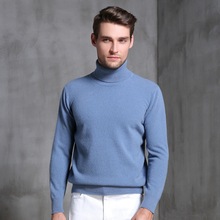 Men Sweater Winter Autumn Warm Pullover 100% Pure Cashmere Knitted Jumpers Hot Sale 8Colors High Quality Knitwear Man Thick Tops 2024 - buy cheap