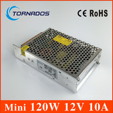 Minifuente de alimentación conmutada LED de 12V, 10A, 120w, MS-120-12, salida única, transformador de CA a CC con tipo de salida única CE 2024 - compra barato