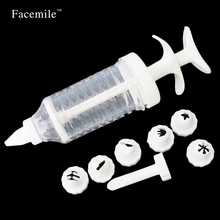 Facemile Nozzles Set Tool Dessert Decorators Gift Decorating Icing Piping Cream Syringe Tips Muffin Gift Pastry Pen Bag 03028 2024 - buy cheap