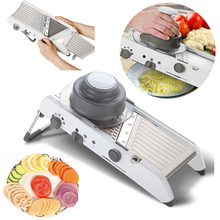 1set  Vegetable Mandoline Slicer Carrot Grater Julienne Potato Friut Cutter 2024 - buy cheap