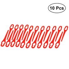 BESTOYARD 10pcs Plastic Grass Trimmer Blades Mower Replacement Trim Fast Switchblades (Red) 2024 - buy cheap