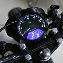 Мотоциклетный светодиодный индикатор digita, светильник, тахометр, одометр, спидометр, измеритель масла, многофункциональный, с циферблатом ночного видения 2024 - купить недорого