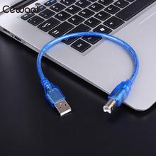 USB 2.0 Type A Male to B Male Printer Cable Cord Lead 30CM For PC Laptop 2024 - buy cheap